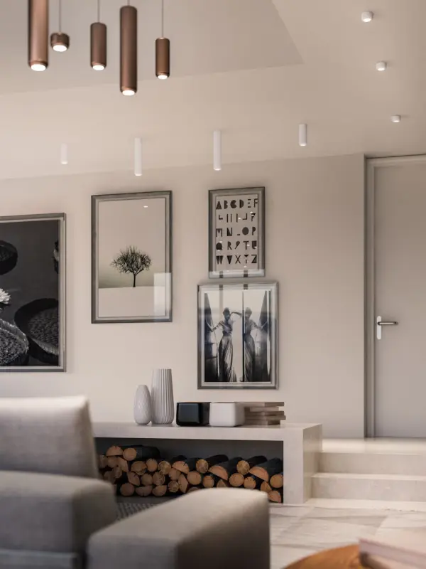Geometrische Led-Deckenleuchte Urban Mini Axo Light