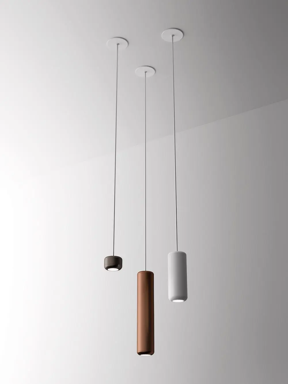 Geometrische LED-Hängeleuchte Urban Mini P Aufbau-oder Einbauversion Axo Light – Bild 3