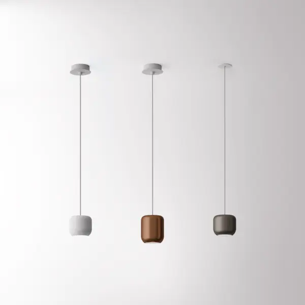 Geometrische Led-Hängeleuchte Urban M Aufbau-oder Einbauversion Axo Light