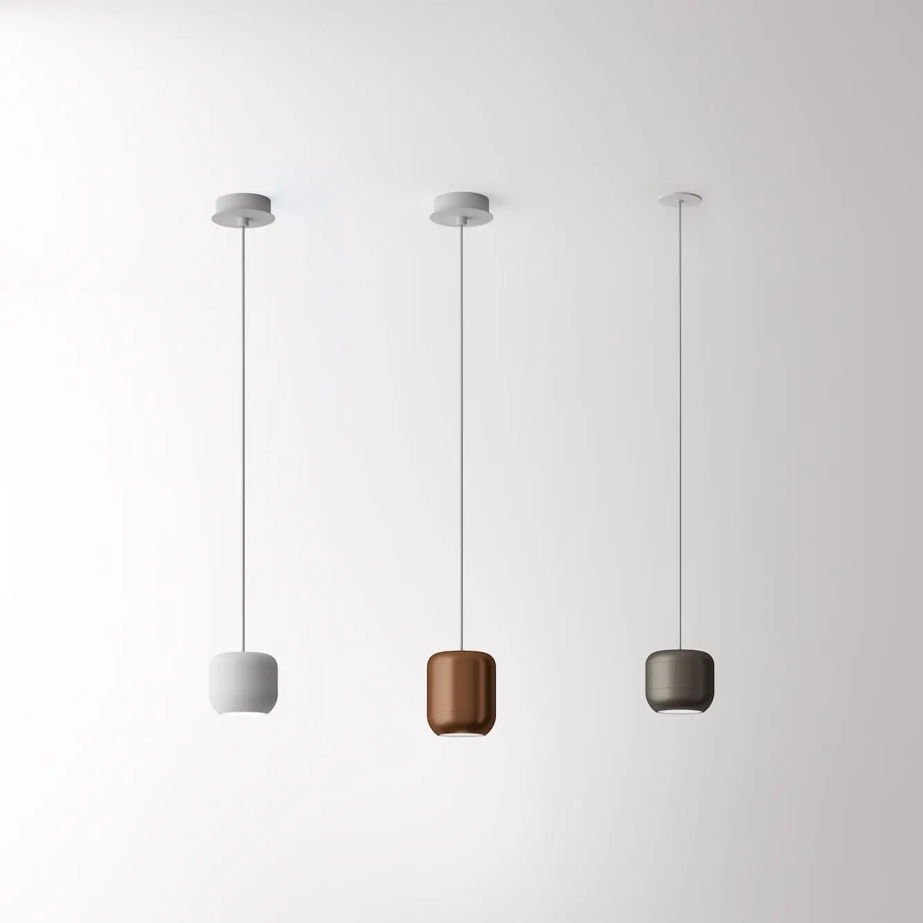 Geometrische Led-Hängeleuchte Urban M Aufbau-oder Einbauversion Axo Light – Bild 3