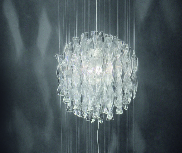 Luxuriöse Designer- Hängeleuchte Aura 60/2 Axo Light