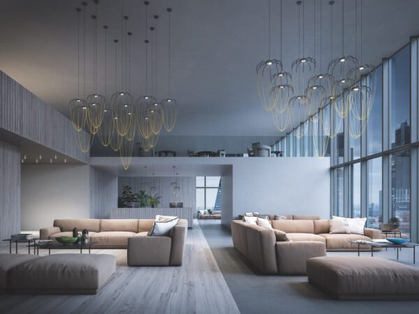 Einzigartige LED-Hängeleuchte Alysoid Axo Light