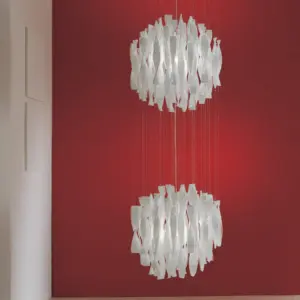Luxuriöse Designer- Hängeleuchte Aura 60/2 Axo Light