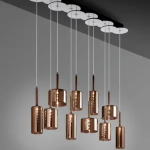 Exklusive Glas-Hängeleuchte Spillray 10 Axo Light