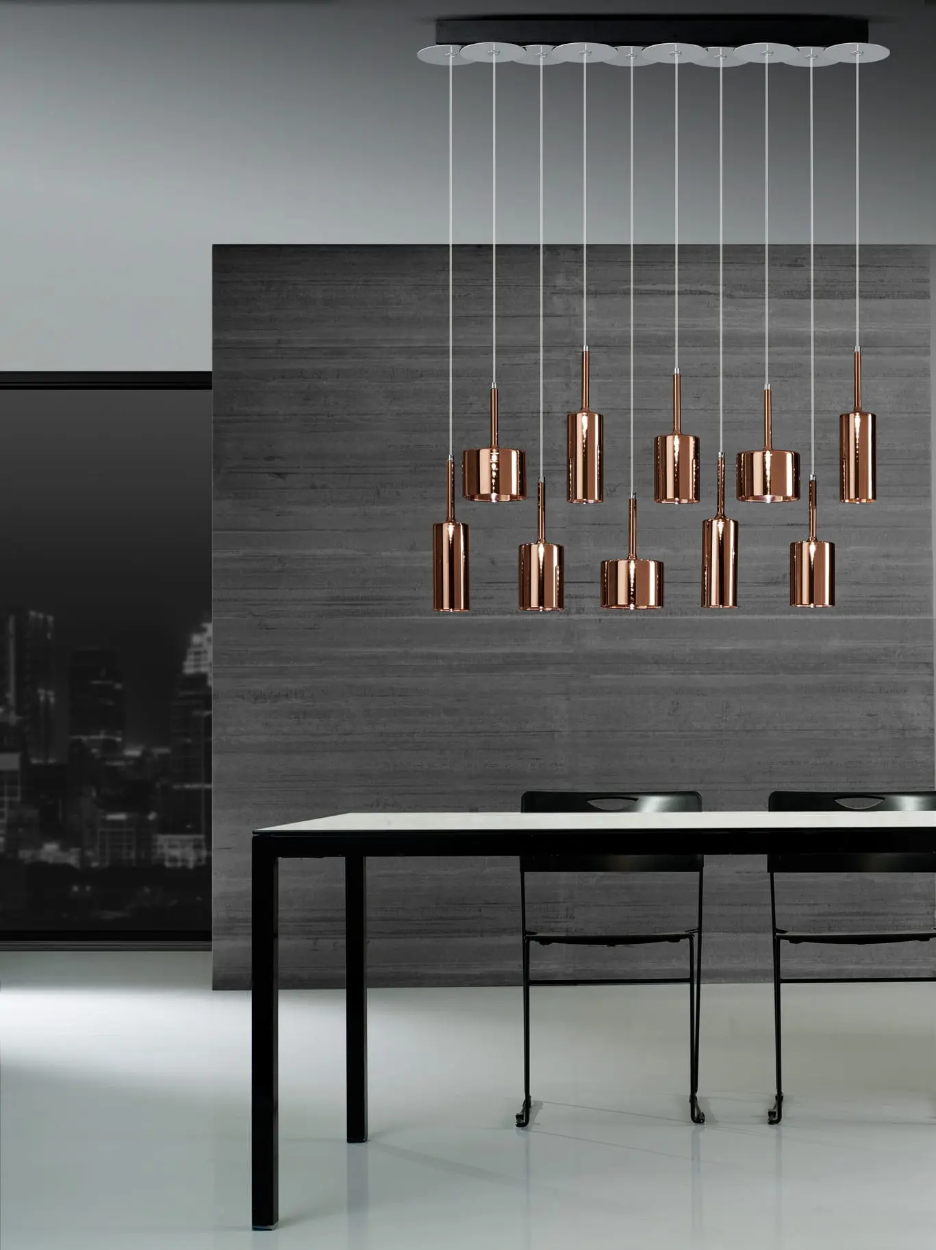 Exklusive Glas-Hängeleuchte Spillray 10 Axo Light – Bild 4
