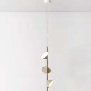 Stilvolle dreiflammige LED-Hängeleuchte Orchid Axo Light