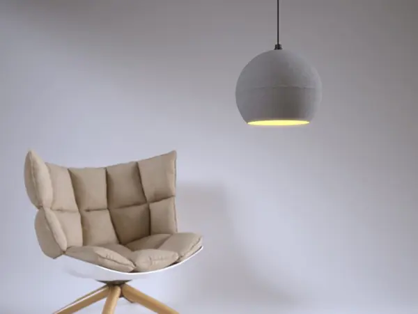 Beton-Hängeleuchte Superfly C