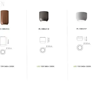 Geometrische Led-Deckenleuchte Urban Axo Light – Bild 9