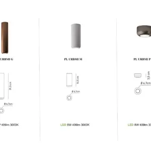 Geometrische Led-Deckenleuchte Urban Mini Axo Light – Bild 8