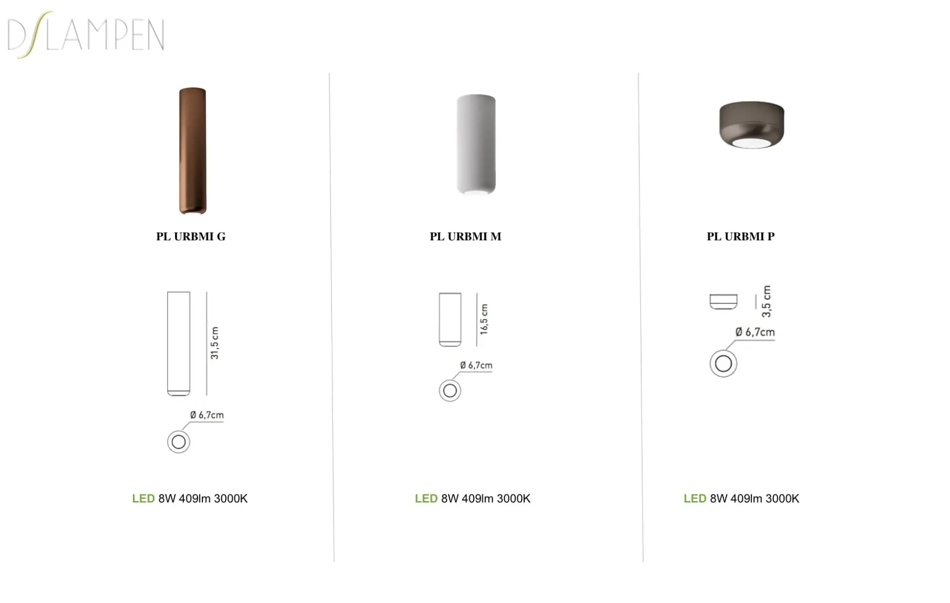 Geometrische Led-Deckenleuchte Urban Mini Axo Light – Bild 8