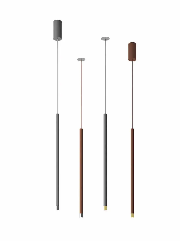 Elegante Led-Hängeleuchte Aufbau-oder Einbauversion Virtus Axo Light – Bild 5