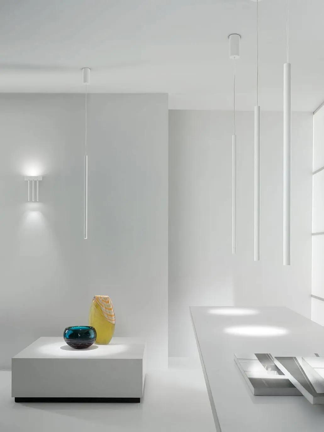 Elegante Led-Hängeleuchte Aufbau-oder Einbauversion Virtus Axo Light – Bild 6