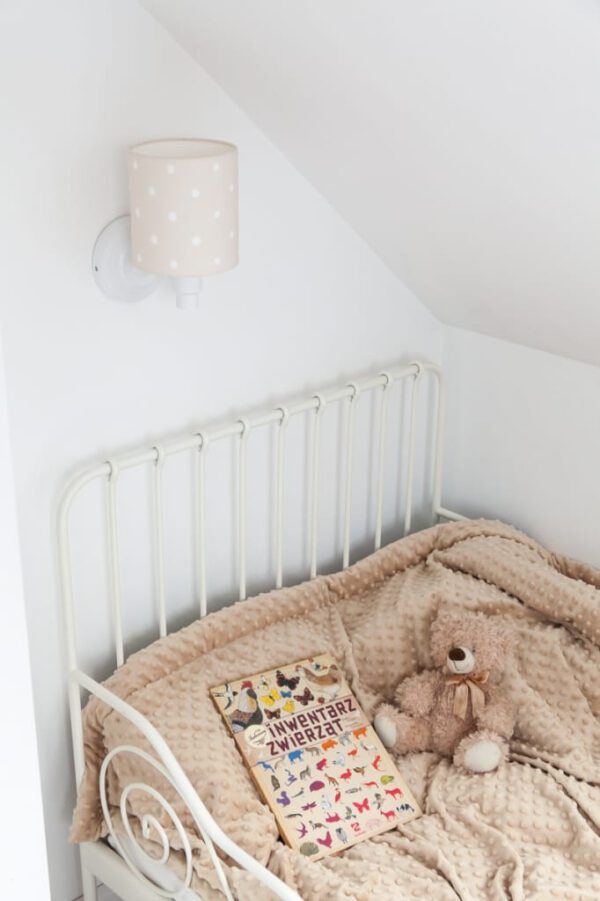 Wandleuchte LOVELY DOTS BEIGE