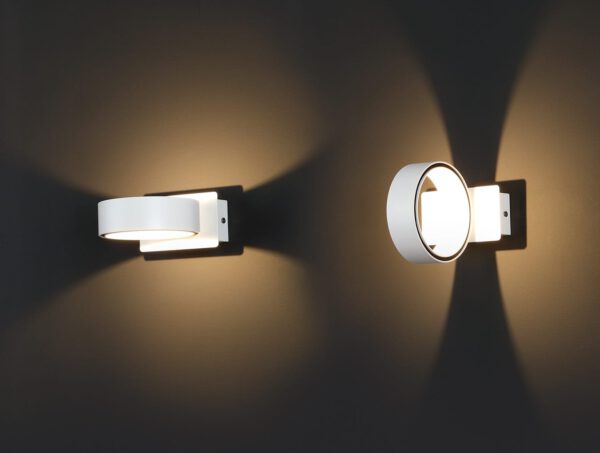 Runde LED-Wandleuchte Tokyo