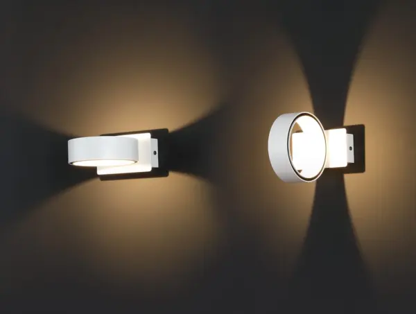 Runde LED-Wandleuchte Tokyo
