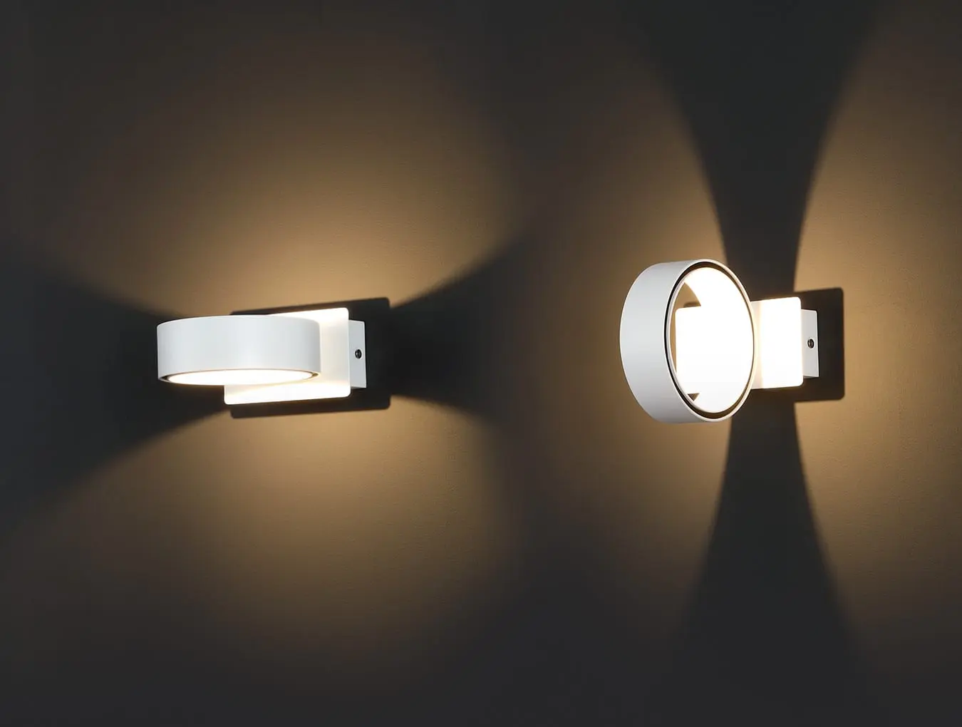 Runde LED-Wandleuchte Tokyo – Bild 1