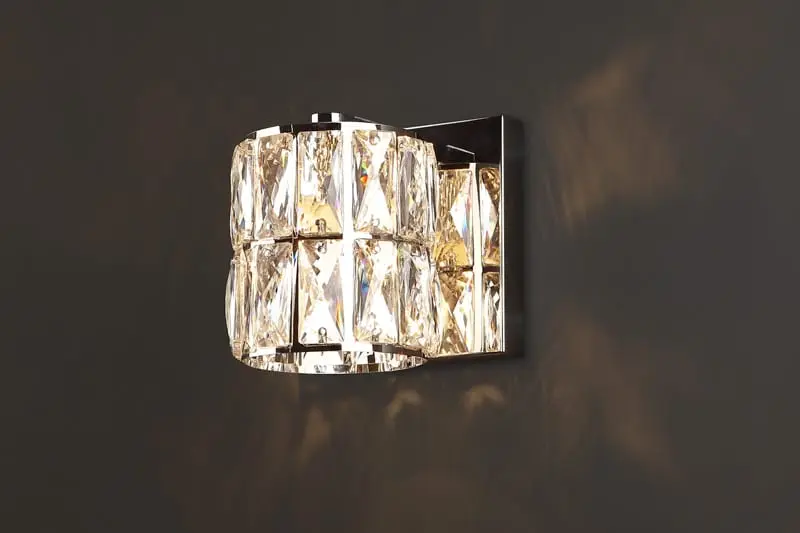 Kristall-Wandleuchte DIAMANTE I – Bild 1