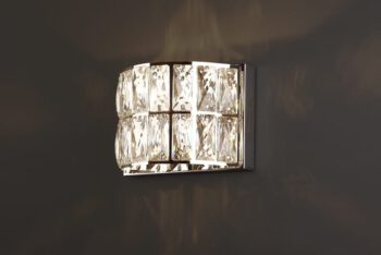 Kristall-Wandleuchte DIAMANTE II
