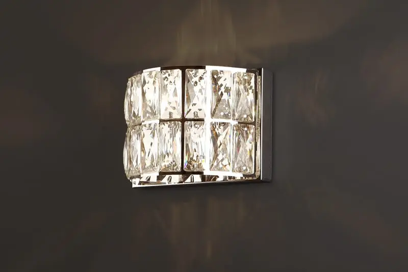 Kristall-Wandleuchte DIAMANTE II – Bild 1