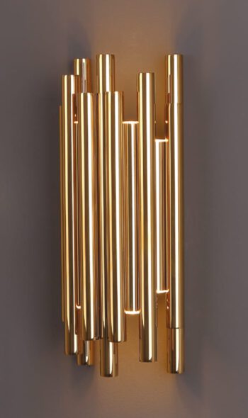 Wandleuchte-LED ORGANIC Gold