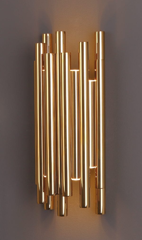 Wandleuchte-LED ORGANIC Gold