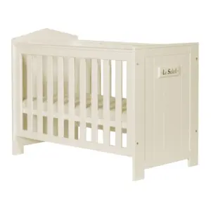Babybett Marseille Kiefernholz 120x60 cm – Bild 5