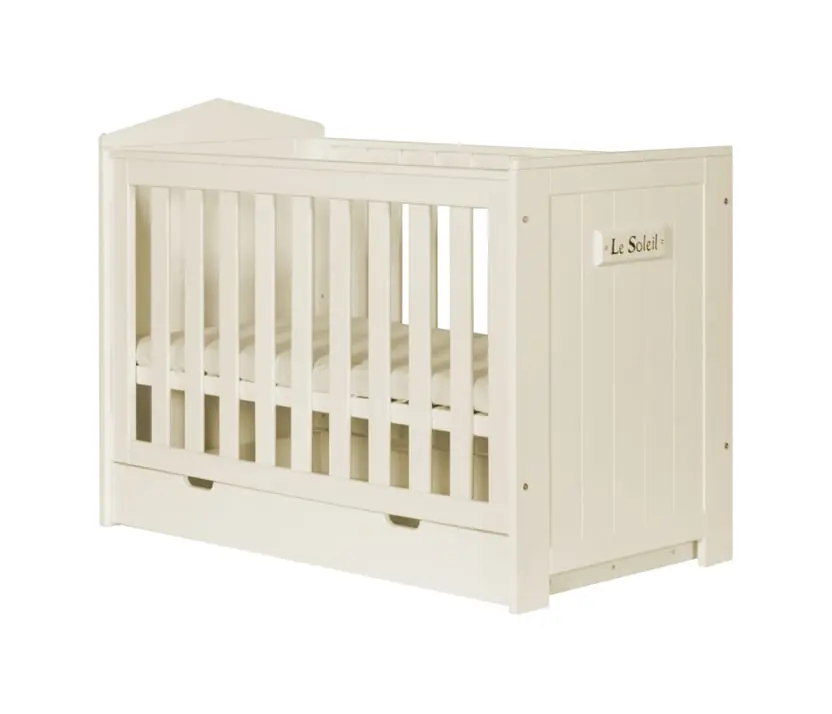 Babybett Marseille Kiefernholz 120x60 cm – Bild 7