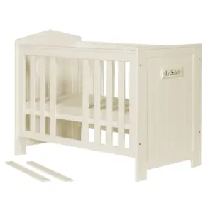 Babybett Marseille Kiefernholz 120x60 cm – Bild 6