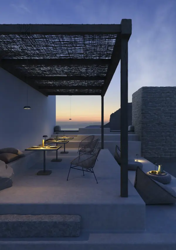 Designer-Hängelampe Float Axo Light mit USB IP55