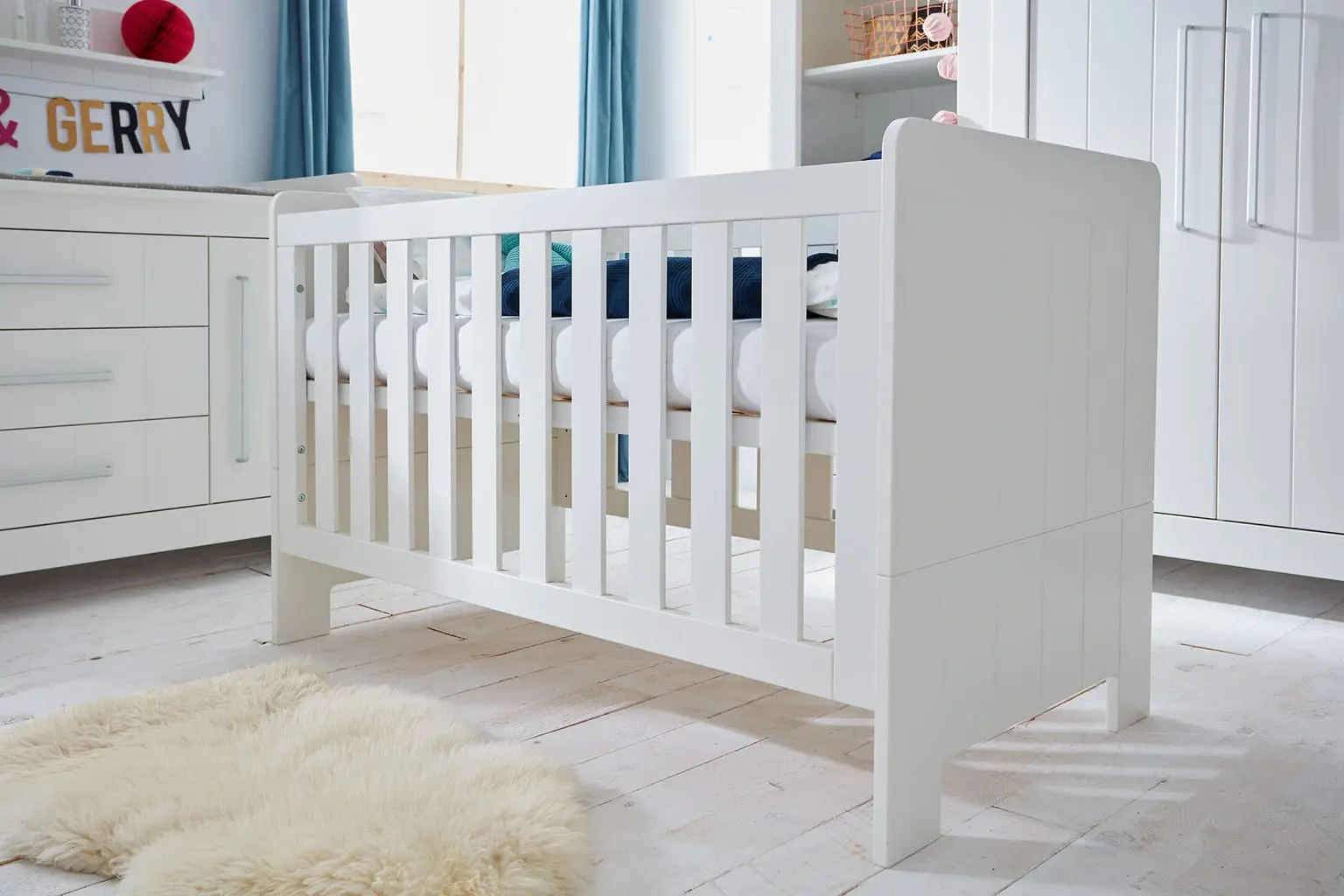 Babybett Calmo mit Schublade 120x60 cm – Bild 4