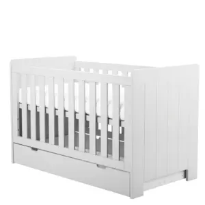 Babybett Kinderbett Juniorbett  Calmo mit Schublade 140x70 cm