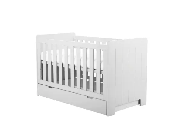 Babybett Calmo mit Schublade 120x60 cm