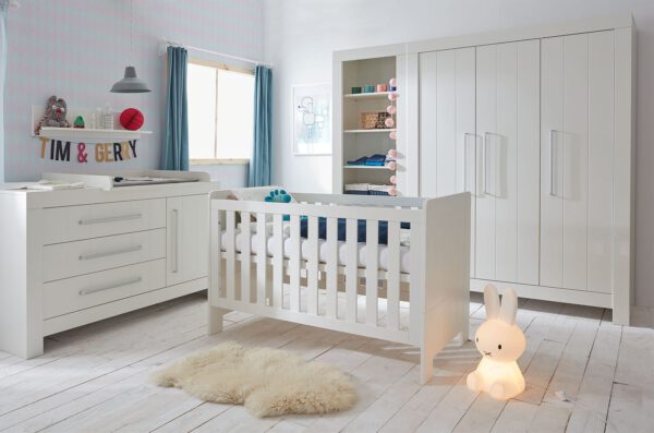 Babybett Calmo mit Schublade 120x60 cm