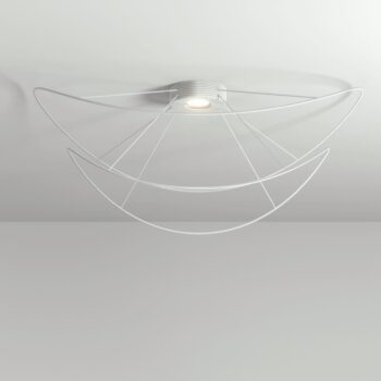 Design LED-Deckenleuchte Hoops Weiß Axo Light
