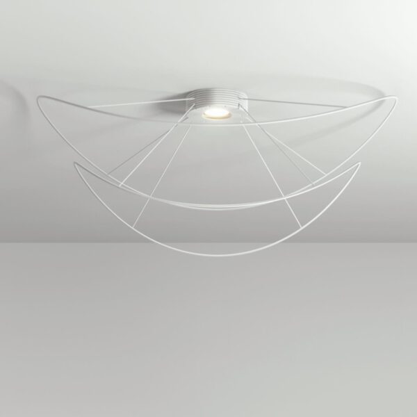 Design LED-Deckenleuchte Hoops Weiß Axo Light