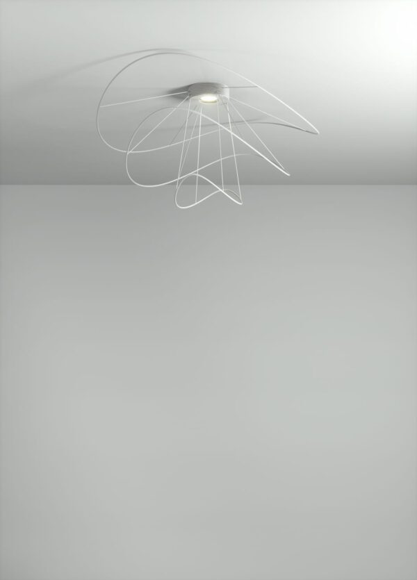 Design LED-Deckenleuchte Hoops Weiß Axo Light
