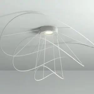 Design LED-Deckenleuchte Hoops Weiß Axo Light – Bild 2