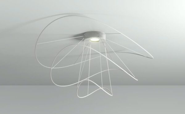 Design LED-Deckenleuchte Hoops Weiß Axo Light