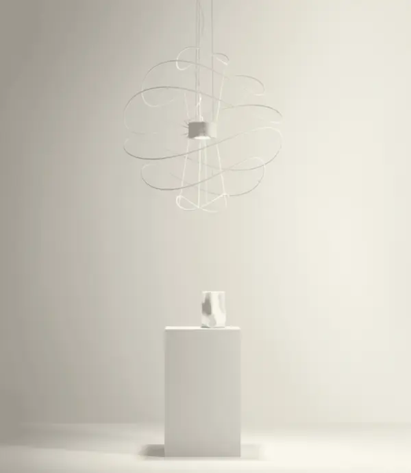 Design LED-Hängeleuchte Weiß Axo Light