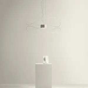 Design LED-Hängeleuchte Weiß Axo Light – Bild 2