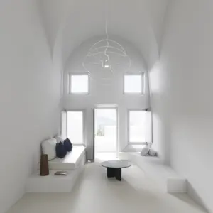 Design LED-Hängeleuchte Weiß Axo Light – Bild 4