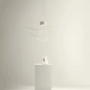 Design LED-Hängeleuchte Weiß Axo Light – Bild 3