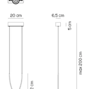 Schöne LED-Hängeleuchte Jewel Axo Light Recyceltes Material – Bild 13