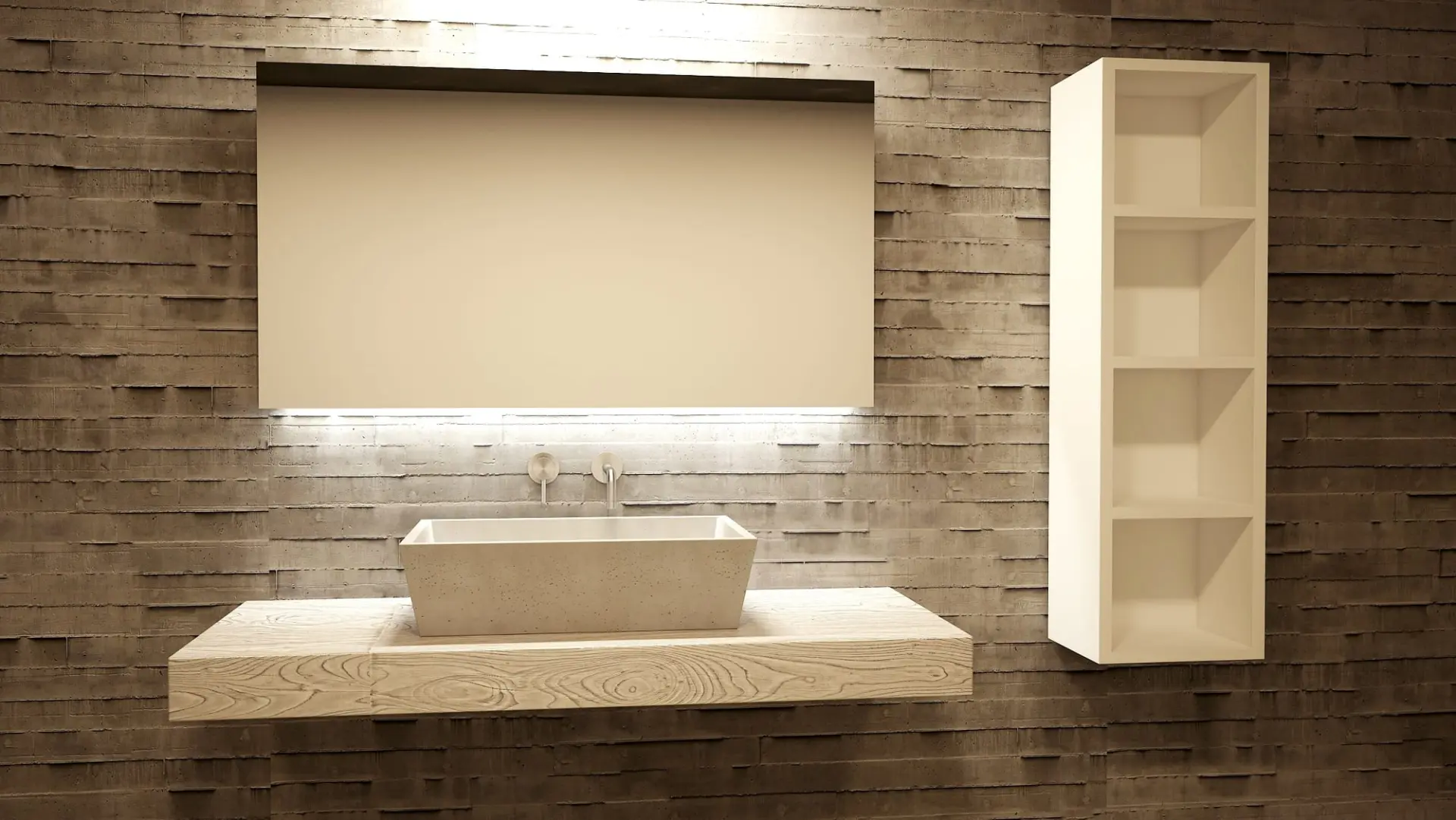 Betonwaschbecken Conicis 60 – Bild 5