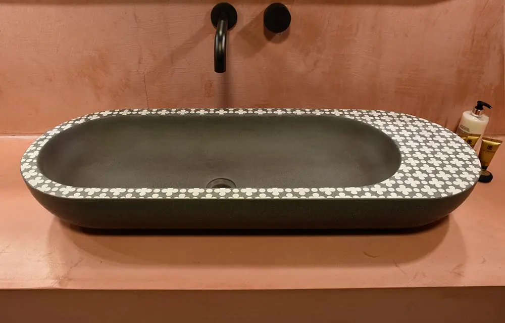 Betonwaschbecken Holywater L – Bild 5