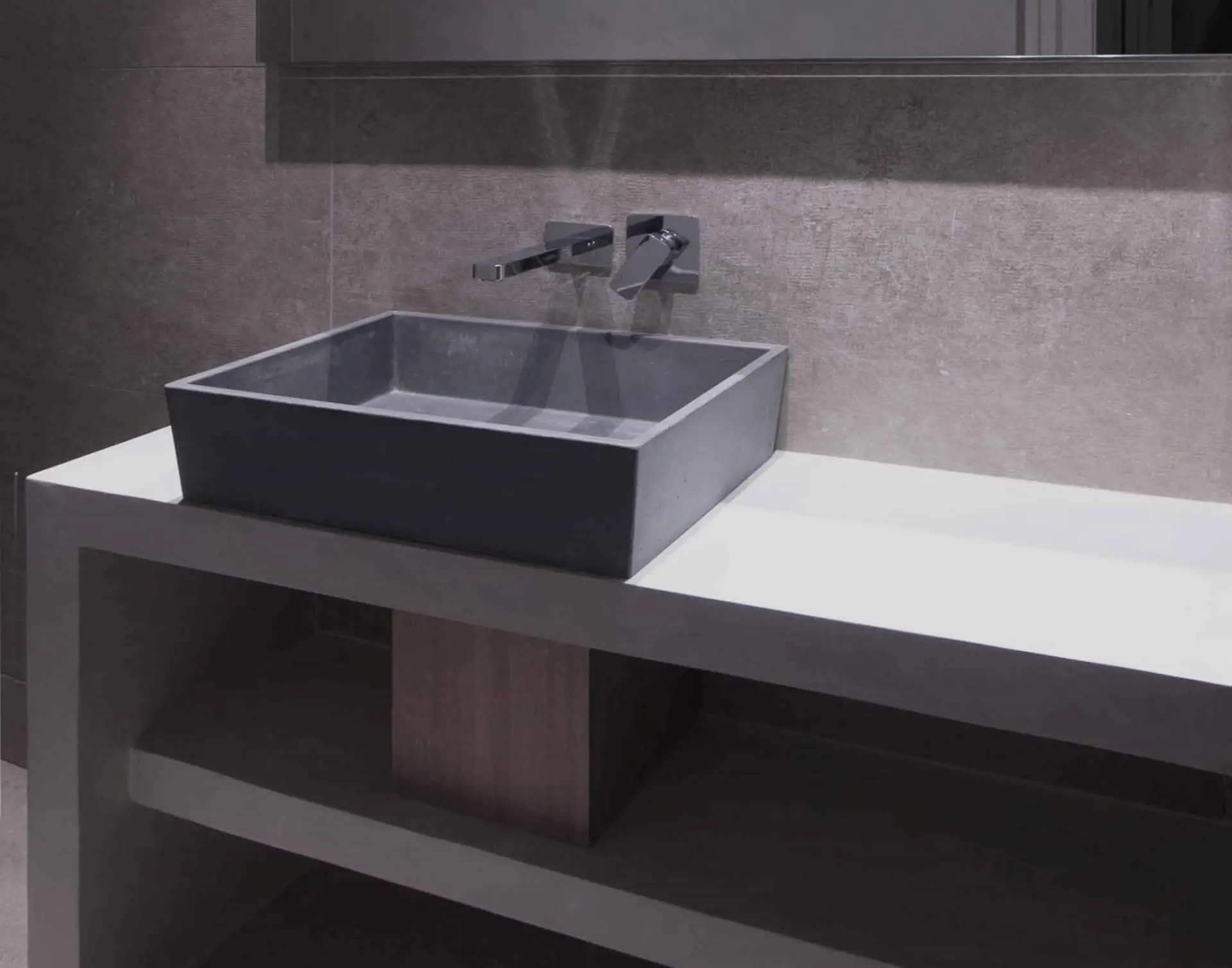 Betonwaschbecken Conicis 60 – Bild 7
