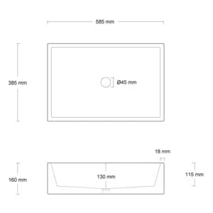 Betonwaschbecken In Vivo 60 – Bild 5