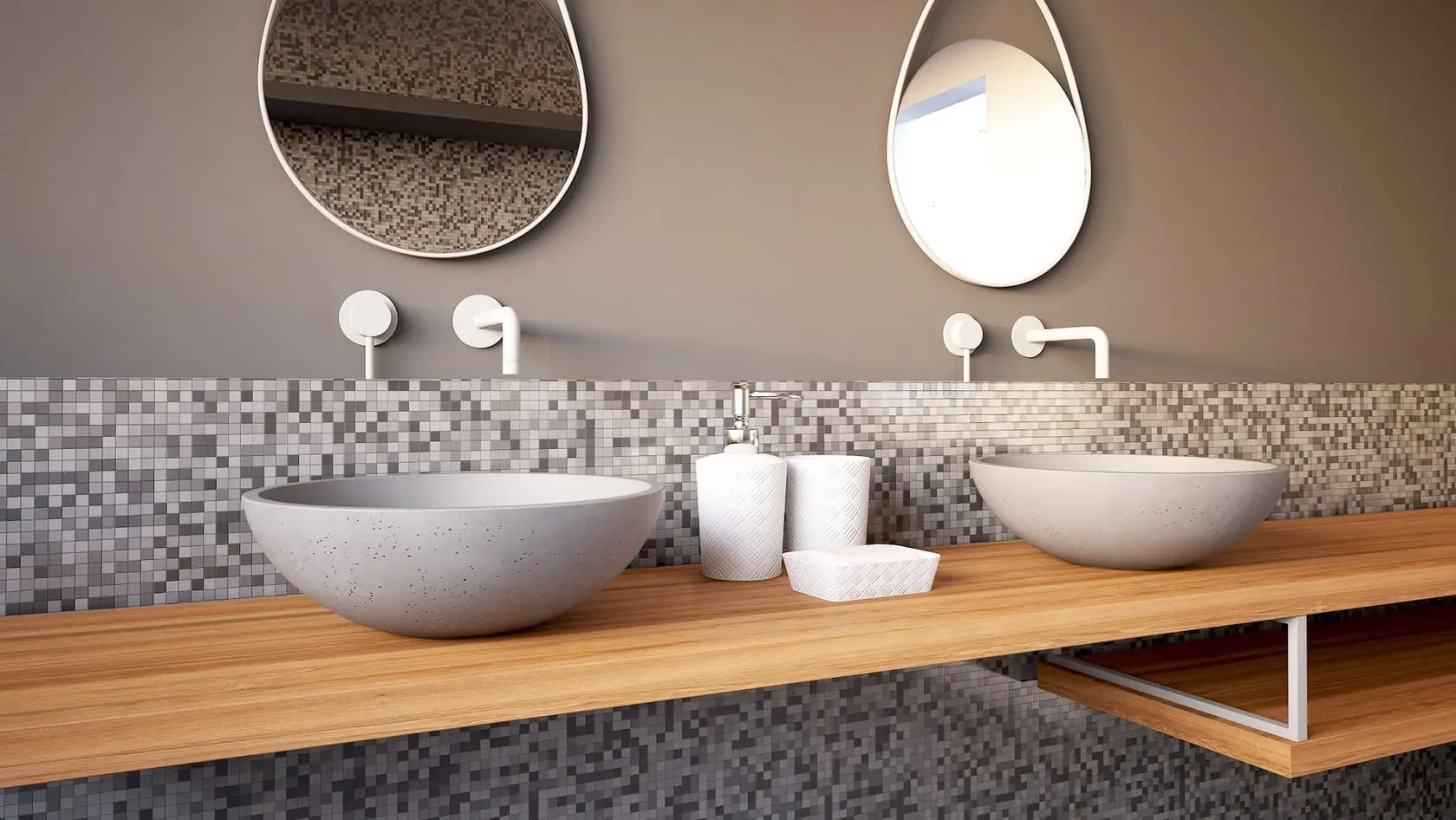 Betonwaschbecken Circum 40 – Bild 5