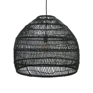 Stylische Hängeleuchte Ball M Schwarz HKliving