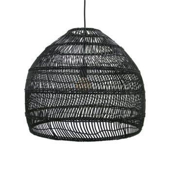 Stylische Hängeleuchte Ball M Schwarz HKliving